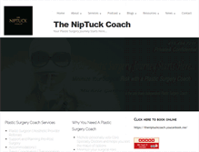 Tablet Screenshot of niptuckcoach.com